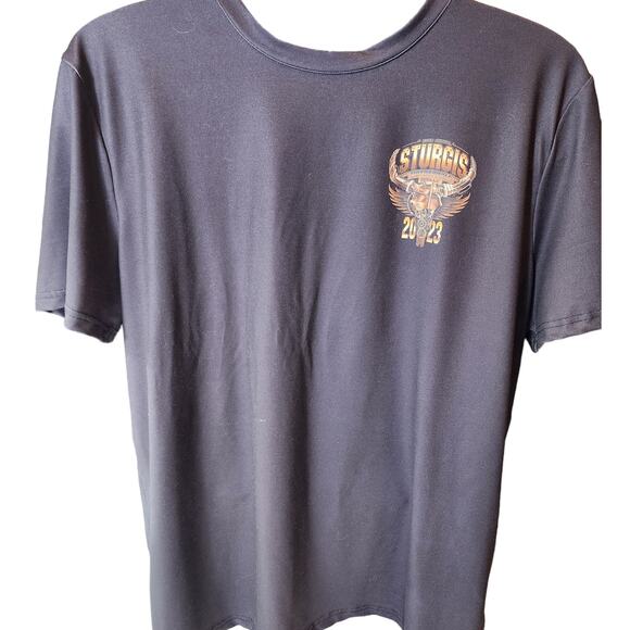 Sturgis T Shirt Men Large 2023 83rd Annual Motorcycle Rally Graphic Short Sleeve - Picture 4 of 8